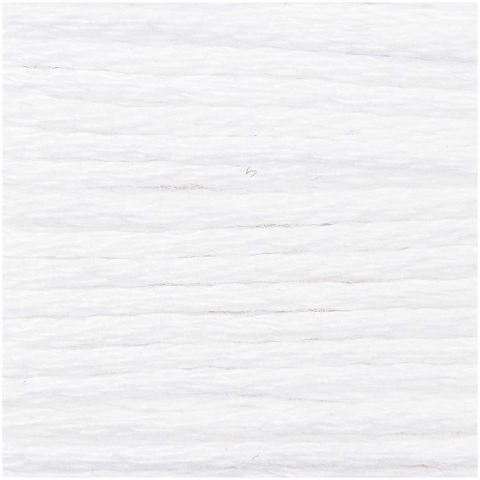 Rico - Strand Cotton Embroidery Thread  -  2g 8m - White 01