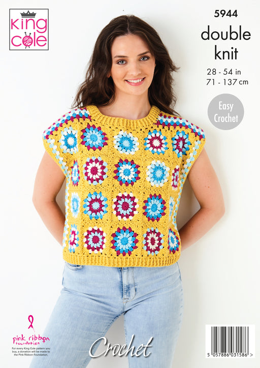 King Cole Crochet pattern #5944