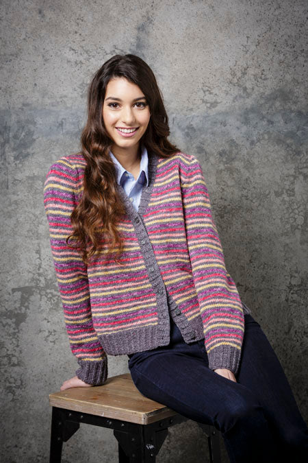Stylecraft - DIGITAL Crochet Pattern #9290 - Ladies Cardigan and Sweater in Batik DK
