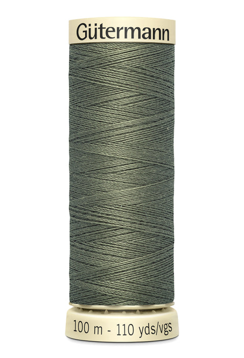 Gutermann Sew - All Thread - 100m-Kaki Green 02 - 824