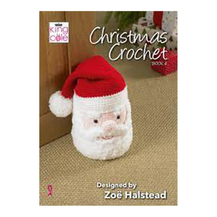 CHRISTMAS CROCHET BOOK 6 By " Zoe Halstead " ( King Cole ) - Delightful patterns the whole family will enjoy