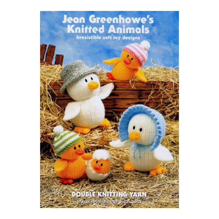 KNITTED ANIMALS By " Jean Greenhowe " - Irresistible soft toy designs