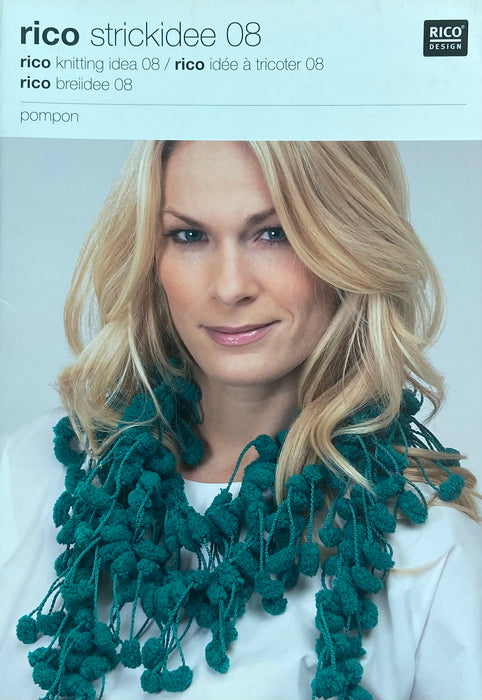 KNITTING IDEA 08 (RICO) - Pompon
