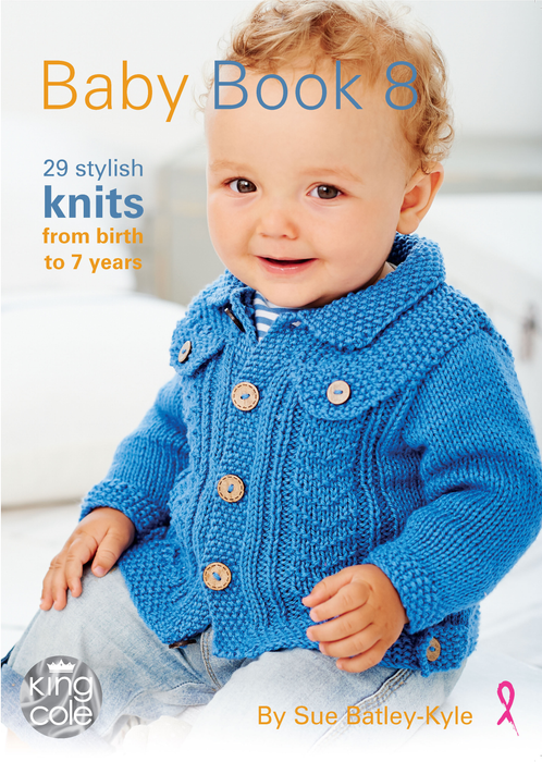 Baby Book 8 ( King Cole ) - 29 stylish knits from birth to 7 years