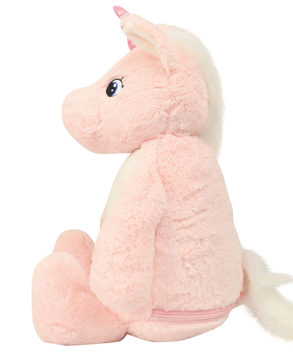 Mumbles - Zippie Unicorn Plush - Pink