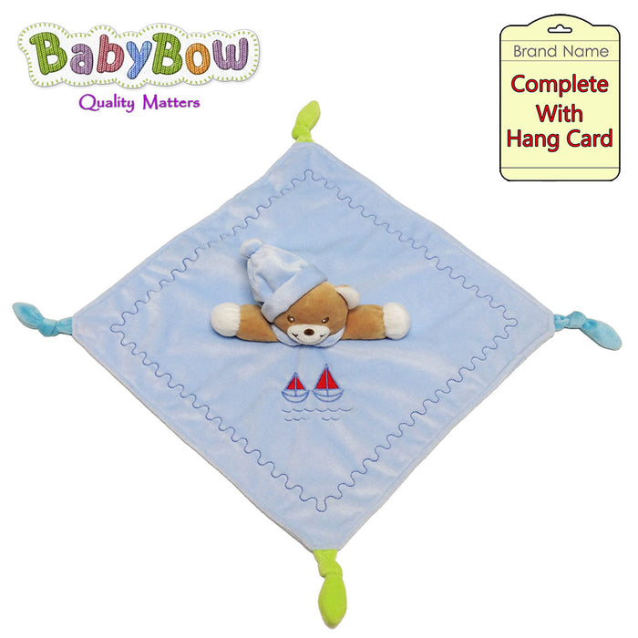 Soft Bear Comforter - Blue