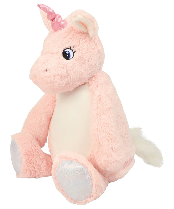 Mumbles - Zippie Unicorn Plush - Pink