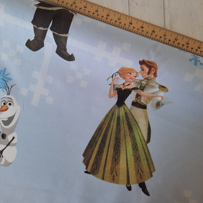 Canvas 100% Cotton - Frozen Anna Disney - 140cm / 55"