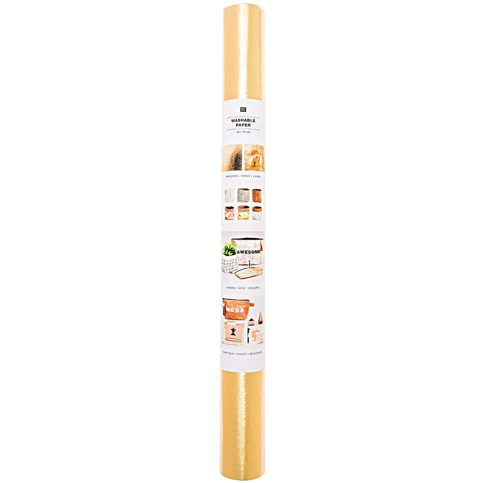 Washable Paper - 48x100cm - Gold