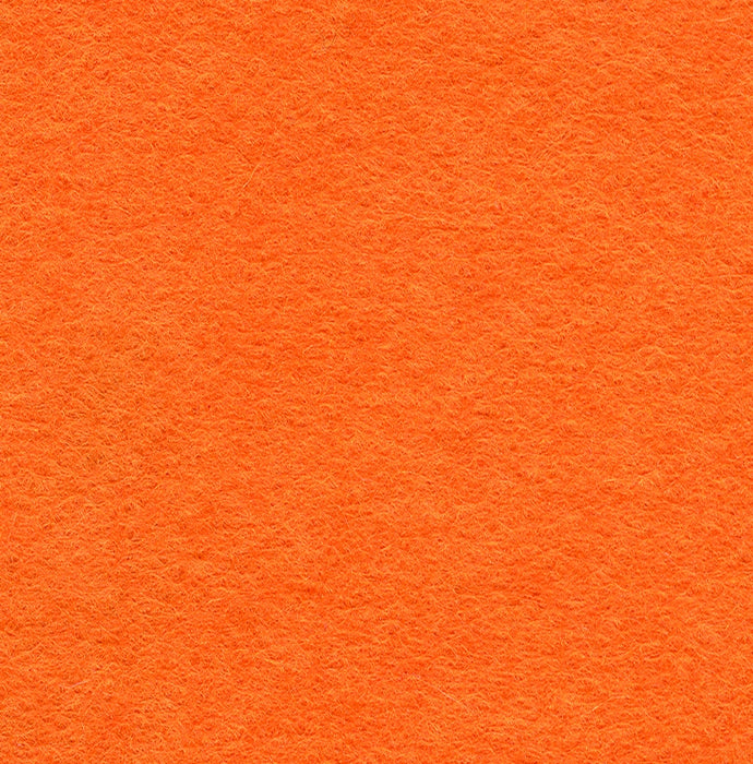 Felt Square 30cm - Dahlia Orange 34