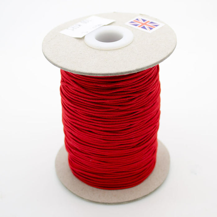 Round Millinery Elastic 1mm - Red