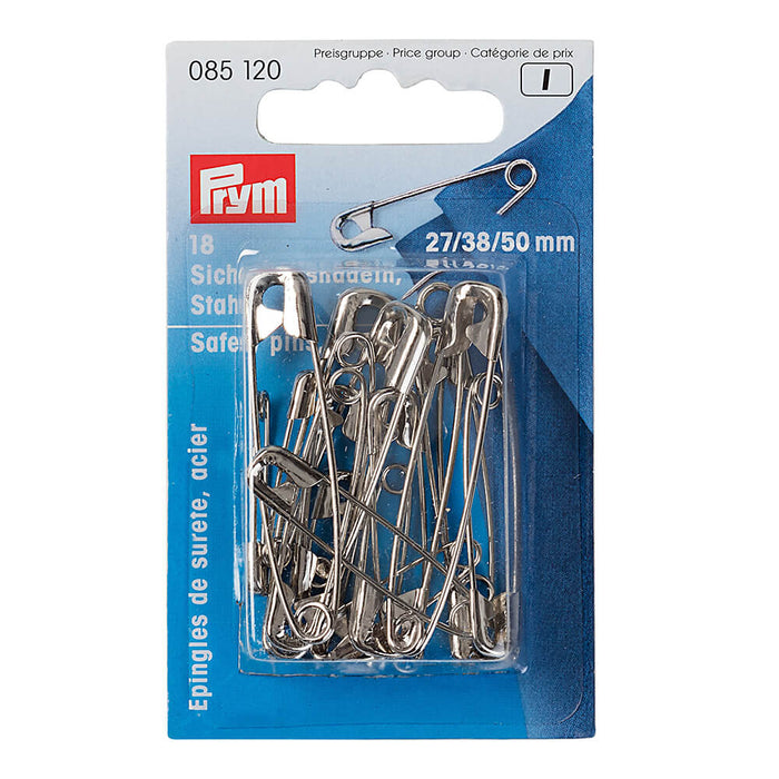 Prym - Safety Pins - assortment of sizes - 085 120