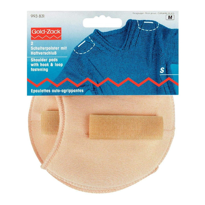 Prym - Shoulder Pads Raglan Hook & Loop S - Skin - 993 831