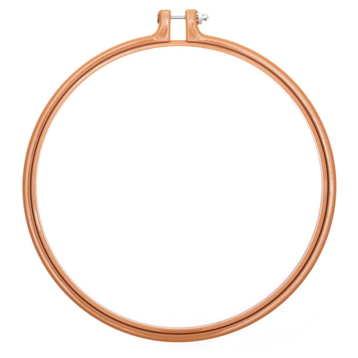 Rico - Embroidery Hoop Plastic 22.8cm - Mustard
