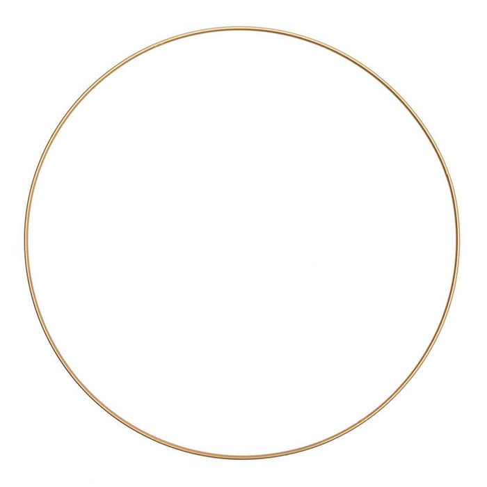 Rico - Metal ring 30cm diametre - Gold