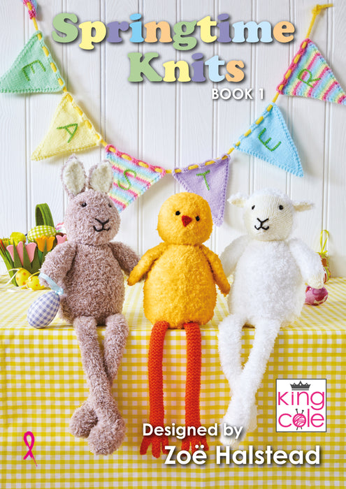 Springtime Knits 1 - King Cole - Zoe Halstead