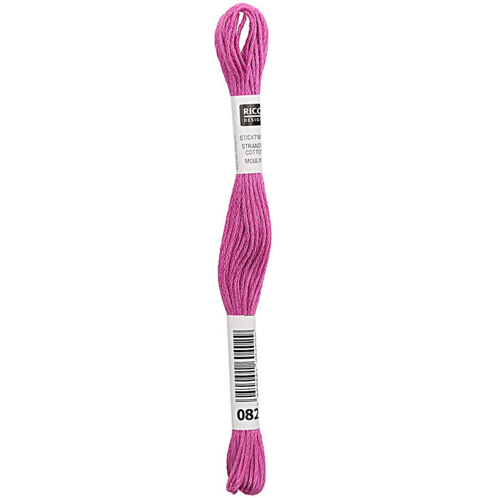 Rico - Strand Cotton Embroidery Thread  -  2g 8m - Pink