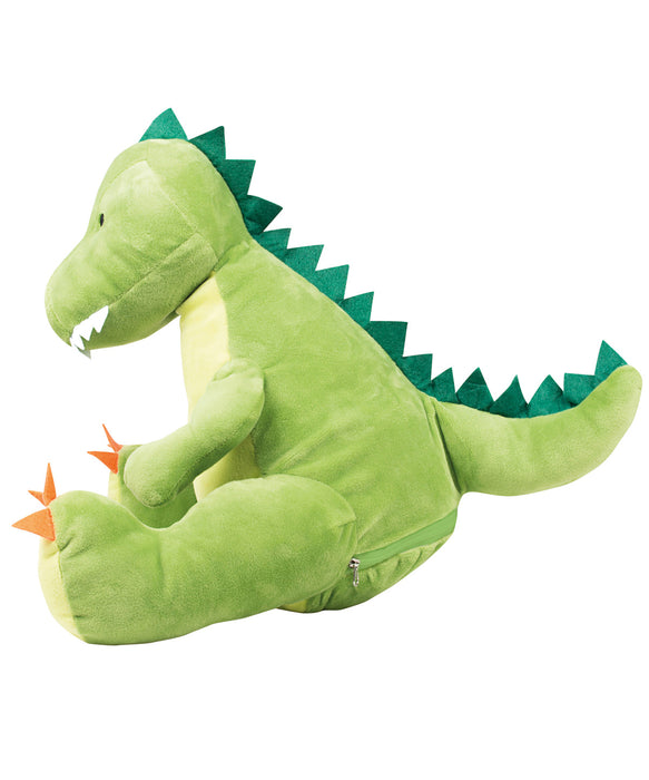 Mumbles - Zippie Dinosaur Plush - Green