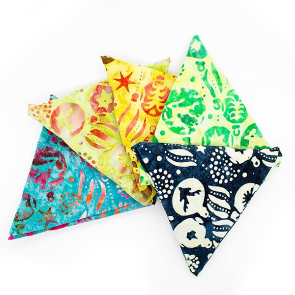 Batik Fat Quarter Stars 18x22"