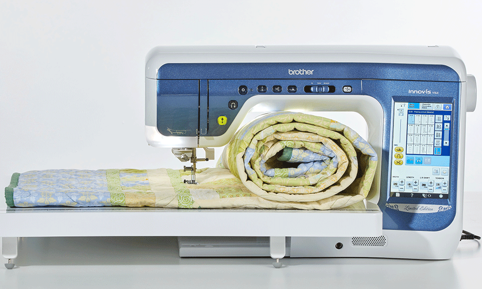 Brother Innov-is V5LE sewing, quilting and embroidery machine with quilt