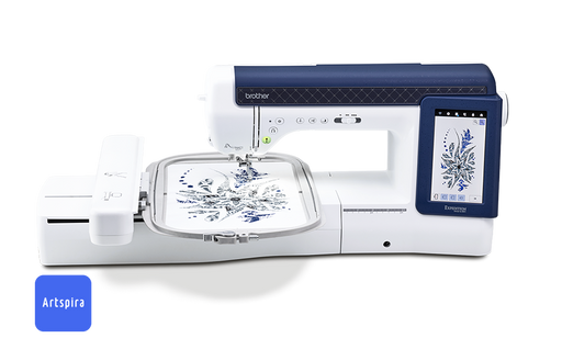 Brother Expedition Innov-is BX1 sewing, quilting and embroidery machine with embroidery unit attached