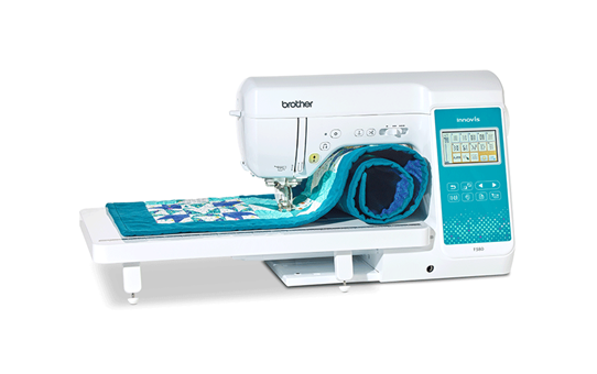 Brother Innov-is F580 sewing and embroidery machine with embroidery hoop
