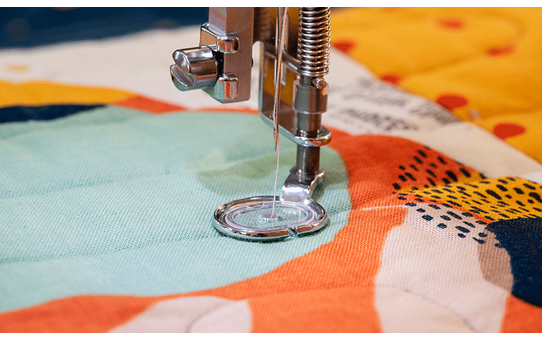 Free-motion quilting with the Brother PQ1600S