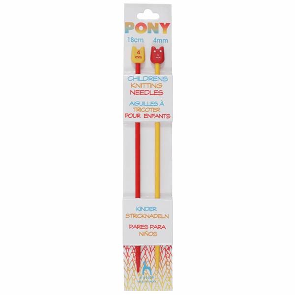 Pony - Children's Knitting Needles - Metal or Plastic