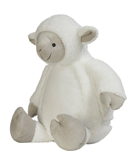 Mumbles - Zippie Lamb Plush - White