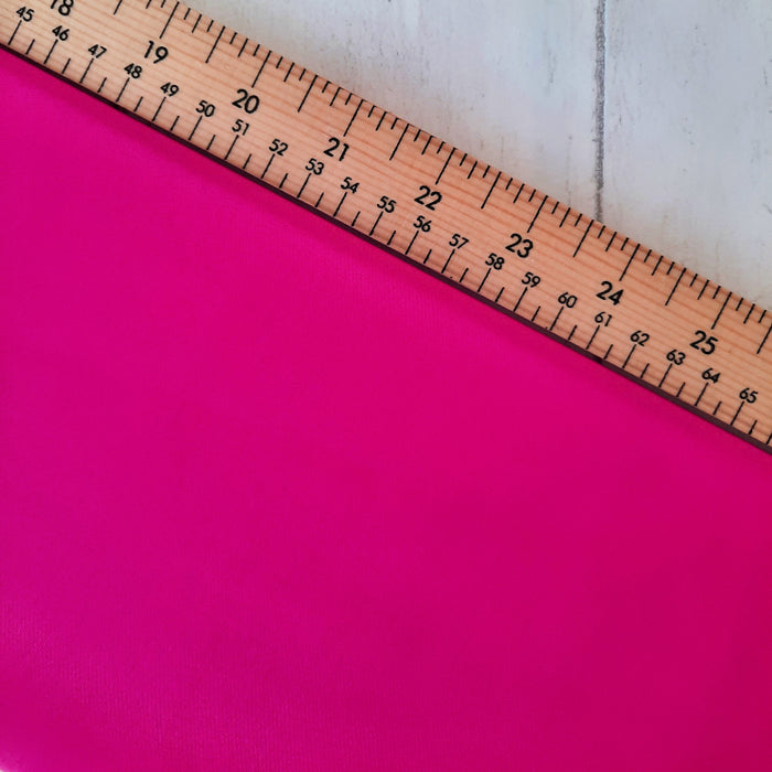 Cotton Poplin Plain 112cm - Cerise Pink