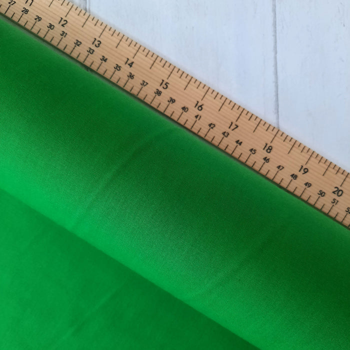 Polycotton Plain 112cm - Emerald