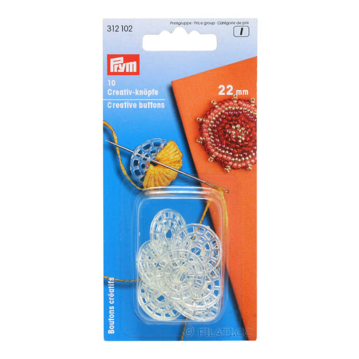 Prym - Creative buttons x10 22mm 312 102