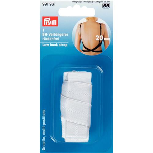 Prym - Low back strap - 20mm White 991 961