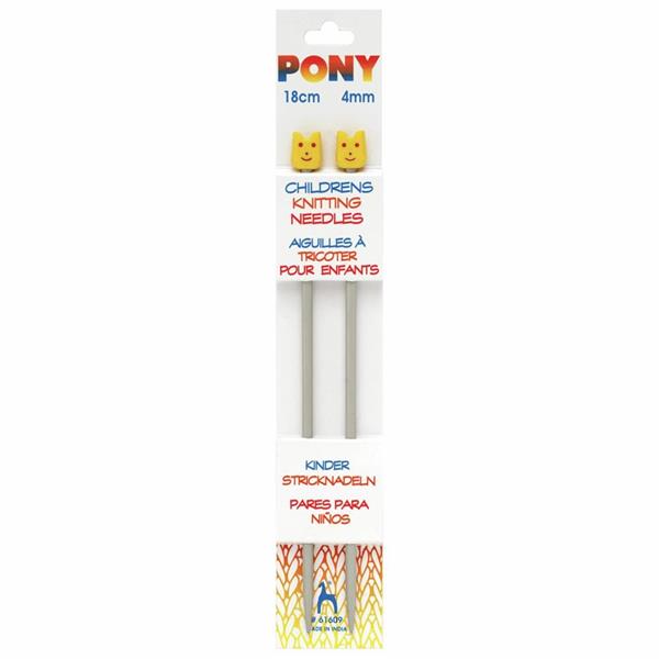 Pony - Children's Knitting Needles - Metal or Plastic