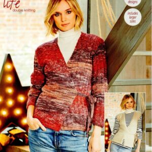 Stylecraft - Knitting Pattern #9541- Cardigan & Waistcoat in Life Changes DK