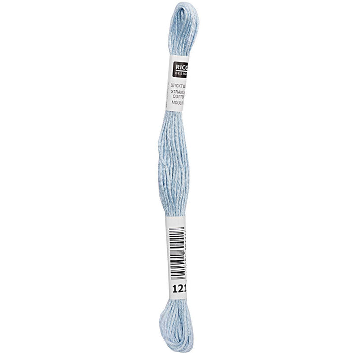 Rico - Strand Cotton Embroidery Thread  -  2g 8m - Blue