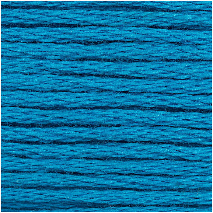 Rico - Strand Cotton Embroidery Thread  -  2g 8m - Cyan