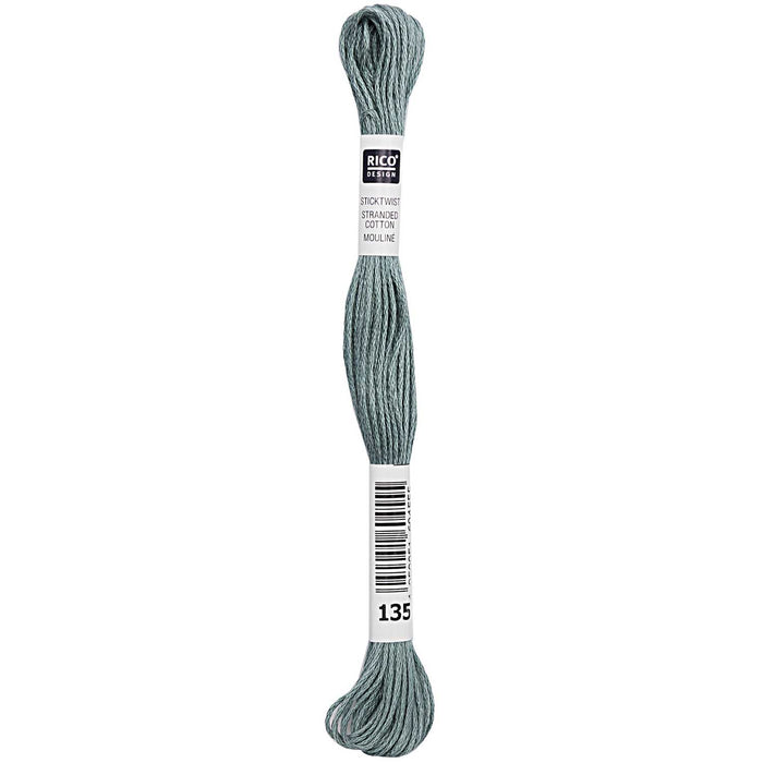 Rico - Strand Cotton Embroidery Thread  -  2g 8m - Petrol