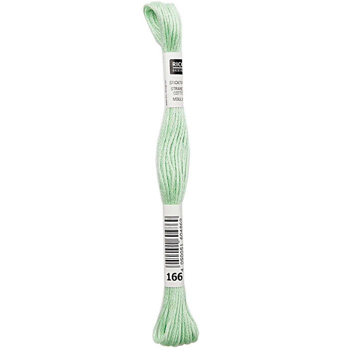 Rico - Strand Cotton Embroidery Thread  -  2g 8m - Green