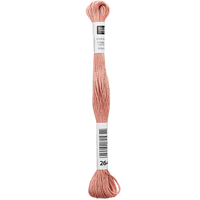 Rico - Strand Cotton Embroidery Thread  -  2g 8m - Brown